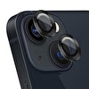 Microsonic Apple Iphone 13 Tekli Kamera Lens Koruma Camı Siyah