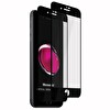 Microsonic Apple Iphone 7 Crystal Seramik Nano Ekran Koruyucu Siyah (2 Adet)