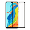 Microsonic Huawei P30 Lite Tam Kaplayan Temperli Cam Ekran Koruyucu Siyah