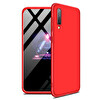 Microsonic Samsung Galaxy A70 Kılıf Double Dip 360 Protective Kırmızı
