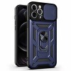 Microsonic Apple Iphone 12 Pro Kılıf Impact Resistant Lacivert
