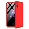 Microsonic Samsung Galaxy A30s Kılıf Double Dip 360 Protective Kırmızı