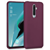 Microsonic Matte Silicone Oppo Reno 2z Kılıf Mor