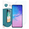 Microsonic Samsung Galaxy A91 Ekran Koruyucu Nano Cam (3'lü Paket)