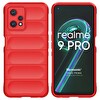 Microsonic Realme 9 Pro 5g Kılıf Oslo Prime Kırmızı