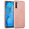 Microsonic Matte Silicone Oppo Reno 3 Kılıf Rose Gold