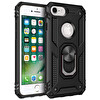 Microsonic Apple Iphone 6s Plus Kılıf Military Ring Holder Siyah