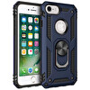 Microsonic Apple Iphone 6s Kılıf Military Ring Holder Lacivert