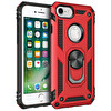 Microsonic Apple Iphone 6s Plus Kılıf Military Ring Holder Kırmızı