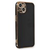 Microsonic Apple Iphone 13 Kılıf Olive Plated Siyah