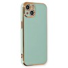 Microsonic Apple Iphone 13 Kılıf Olive Plated Yeşil