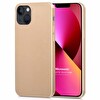 Microsonic Matte Silicone Apple Iphone 13 Kılıf Gold