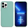 Microsonic Apple Iphone 13 Pro Kılıf Liquid Lansman Silikon Su Yeşili