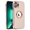 Microsonic Apple Iphone 13 Pro Max Kılıf Flash Stamp Rose Gold