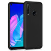 Microsonic Matte Silicone Huawei Y7p Kılıf Siyah