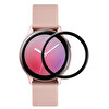 Microsonic Samsung Galaxy Watch Active 2 40mm Tam Kaplayan Temperli Cam Full Ekran Koruyucu Siyah