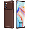 Microsonic Oppo Reno 4 Pro Kılıf Legion Series Kahverengi