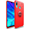 Microsonic Huawei Y7 2019 Kılıf Kickstand Ring Holder Kırmızı