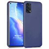 Microsonic Matte Silicone Oppo Reno 5 Pro 5g Kılıf Lacivert