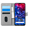 Microsonic General Mobile Gm 20 Pro Kılıf Fabric Book Wallet Gri