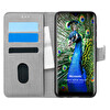 Microsonic Reeder P13 Blue Kılıf Fabric Book Wallet Gri