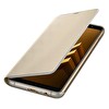 Samsung EF-FA730PFEG Galaxy A8 Plus 2018 Orjinal Neon Flip Cover Altın Telefon Kılıfı
