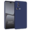 Microsonic Matte Silicone Xiaomi Mi 13 Lite Kılıf Lacivert
