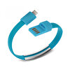 Codegen CDG-CNV62 Apple iPhone iPad Lightning Mavi Bileklik Şarj Data Kablosu