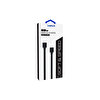 Sunix SC-10 60W Soft Kablo USB-C Siyah Şarj ve Data Kablosu