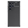 Gpack Samsung Galaxy S24 Ultra Kılıf Negro Karbon Kamera Korumalı Silikon Lüx+nano Siyah