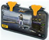 Jopus Pubg Tetik Aparatı Mobil Oyun Mekanik Metal Sarı Ateş Tuşu