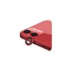 Sunix Iphone 13 İle Uyumlu Darbeye Dayanıklı Safir Kamera Lens Koruyucu Kırmızı
