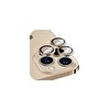 Sunix Iphone 14 Pro / 14 Pro Max İle Uyumlu Darbeye Dayanıklı Safir Kamera Lens Koruyucu Gold