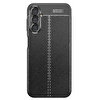 Gpack Samsung Galaxy A54 Kılıf Niss Silikon Kamera Koruma+Nano Glass Siyah