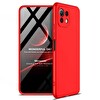 Microsonic Xiaomi Mi 11 Lite Kılıf Double Dip 360 Protective Kırmızı