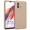 Microsonic Matte Silicone Xiaomi Redmi 12c Kılıf Gold