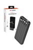 Torima TRM-1014 Siyah 10.000 mAh Wireless Dijital Göstergeli Hızlı Şarjlı Powerbank