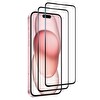 Microsonic Apple iPhone 14 Plus Crystal Seramik Nano Ekran Koruyucu Siyah - 2 Adet