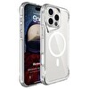 Microsonic Apple iPhone 16 Pro Max Kılıf Magsafe Trex Bumper Şeffaf