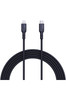 Aukey CB-NCL1-BK 1.8 M Naylon Örgülü 3A 480 Mbps Type-C Lightning Siyah Şarj Kablosu