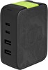 Infinity Lab InstantCharger 100W 4 USB Şarj Cihazı Siyah IL.ILINC100WBLK