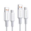 NPO UTC12 60W TPE USB to Type-C 1.2 M Hızlı Şarj ve Data Kablosu Beyaz 2 Adet