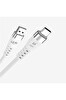 Linktech K654 Premium 120 W Örgülü Metal Başlı Tip-C Şarj Kablosu