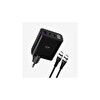 Linktech LNG-G853 3 Port Super SI Type-C Kablo 65W Şarj Aleti