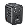 Unitek 65W Universal Travel Adaptör (P1122ABK)