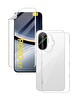 Rova Xiaomi Poco F7 Uyumlu Ön+Arka Body Şeffaf Ultra Koruyucu Nano Jelatin