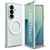 ScHitec Samsung Galaxy Z Fold 7 Magsafe Özellikli Şeffaf Telefon Kılıfı