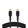 Belkin Boost Charge 60 W Örgülü USB-C - USB-C Kablosu 1 M Siyah