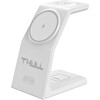 Thull THL-WSC-D12 3’ü 1 Arada Kablosuz Şarj Standı iPhone Akıllı Telefon Airpods Ve Apple Watch Uyumlu 15W Hızlı Şarj Cihazı