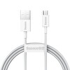 Baseus Superior Series Micro USB Şarj Kablosu 2A - 1M Beyaz